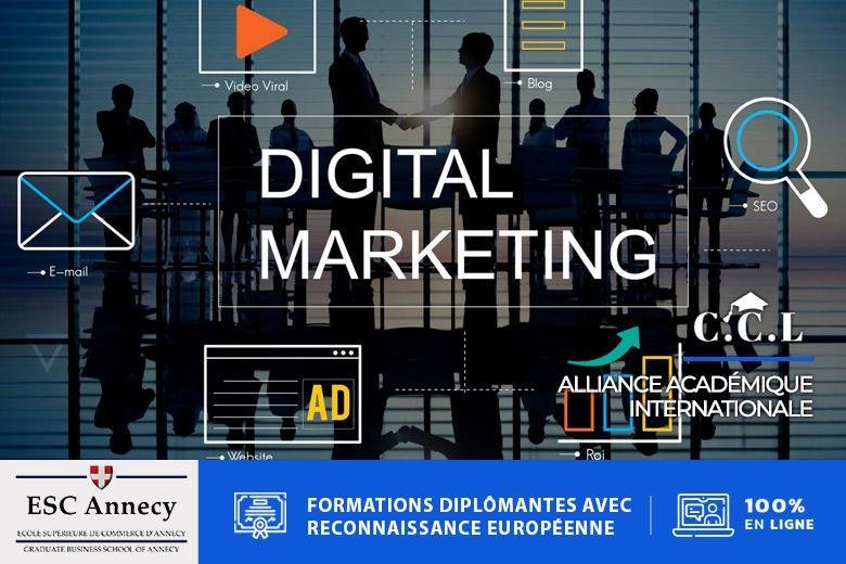 Mastère en Marketing Digital Innovant et Transformation Numérique